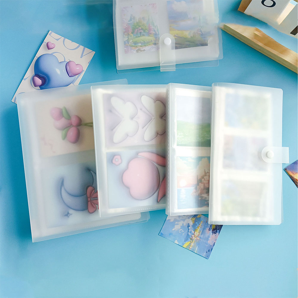 Polaroid Photo Album - Kpop Przezroczysty album fotograficzny Mini Polaroid