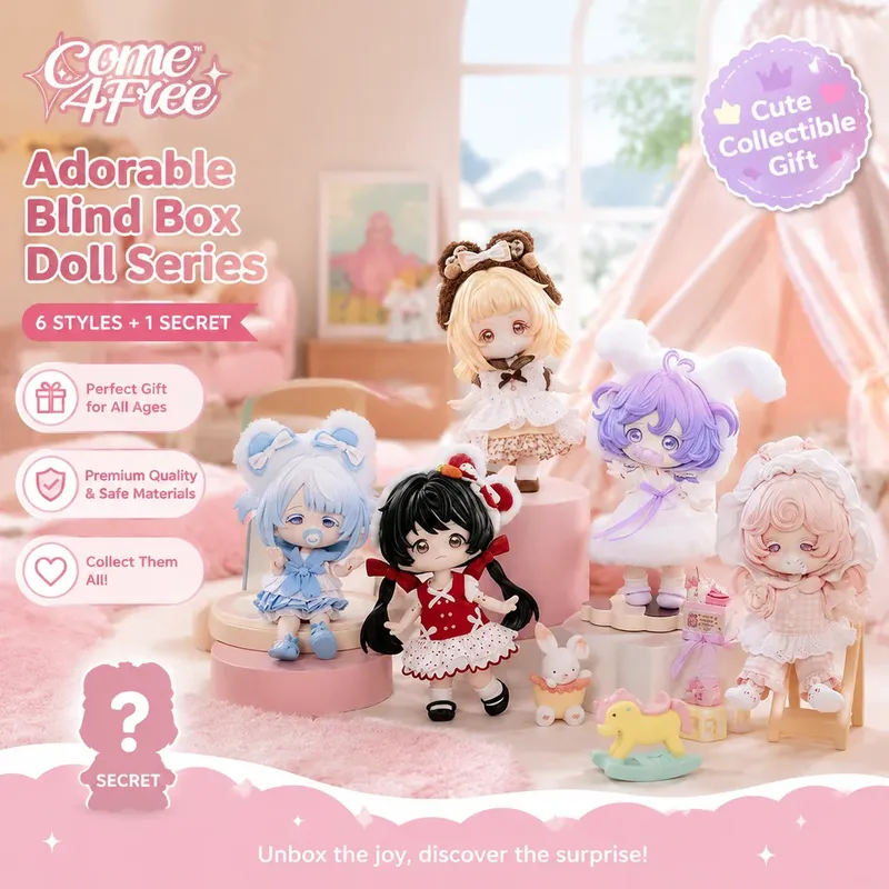 Seria Blind Box Come4free: Kol – Collectible & Vintage Dolls For Wedding recenzja i cena