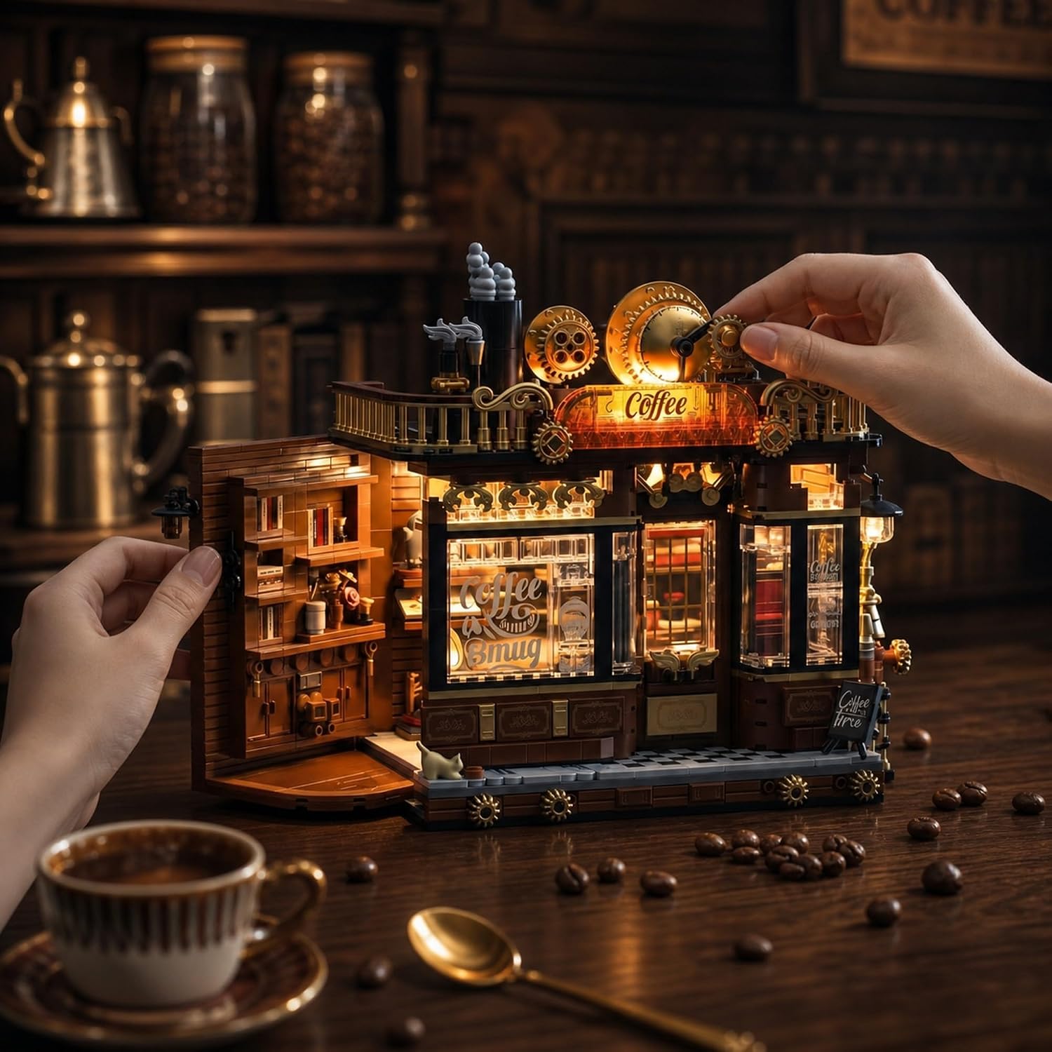 1606 elementów Steampunkowy ze – Vintage Collectible Shop recenzja i cena