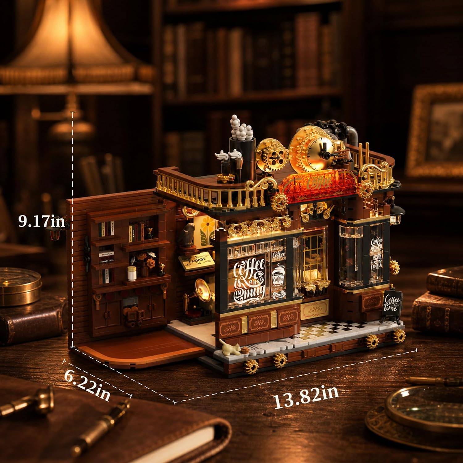 1606 elementów Steampunkowy ze – Vintage Collectible Shop recenzja i cena